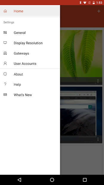 Screenshots Remote Desktop 8: Ứng dụng điều khiển máy tính từ xa của Microsoft