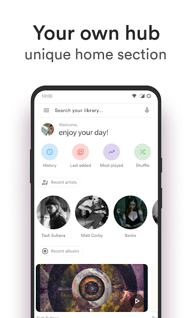 Screenshots Retro Music Player - Trình phát nhạc miễn phí trên điện thoại