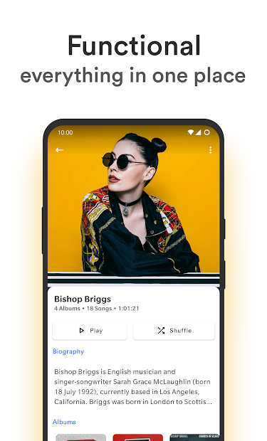 Screenshots Retro Music Player - Trình phát nhạc miễn phí trên điện thoại