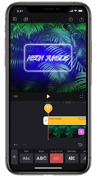 Screenshots Videoleap: Ứng dụng chỉnh sửa, chèn nhạc, lời bài hát vào video