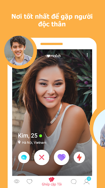 Screenshots W-Match: Ứng dụng nhắn tin hẹn hò online nhanh chóng