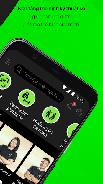 Screenshots LEEP.APP - App kết nối, tìm và lựa chọn huấn luyện viên GYM cá nhân