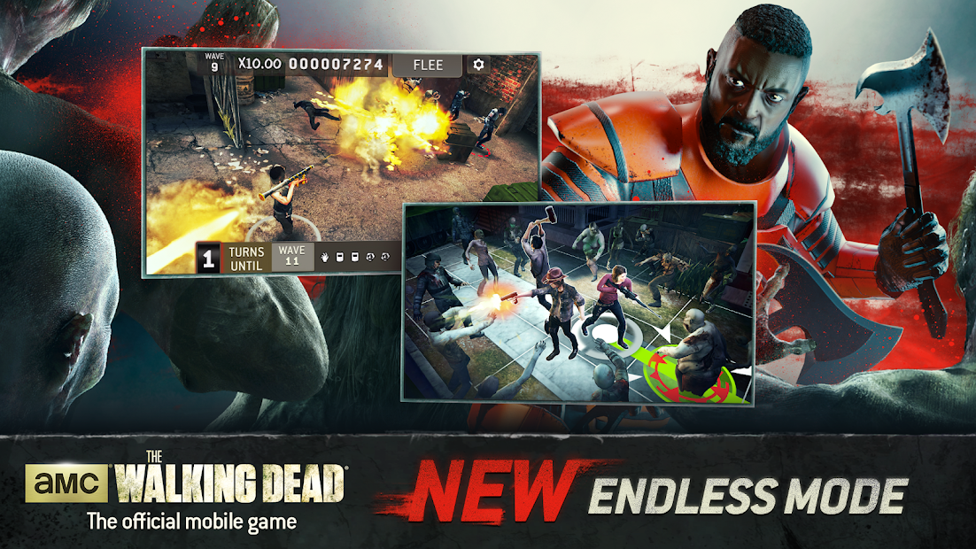 Screenshots The Walking Dead No Man's Land - Game sinh tồn zombie trên điện thoại