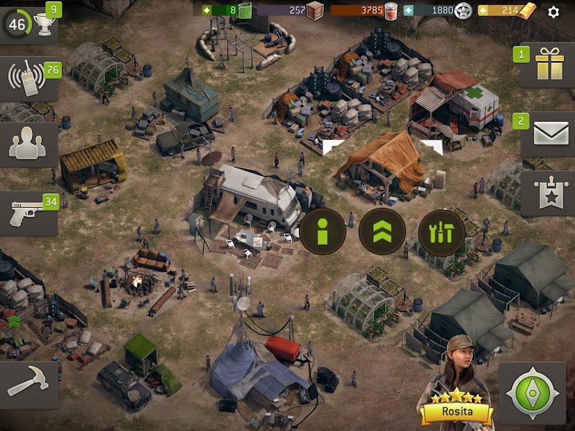 Screenshots The Walking Dead No Man's Land - Game sinh tồn zombie trên điện thoại