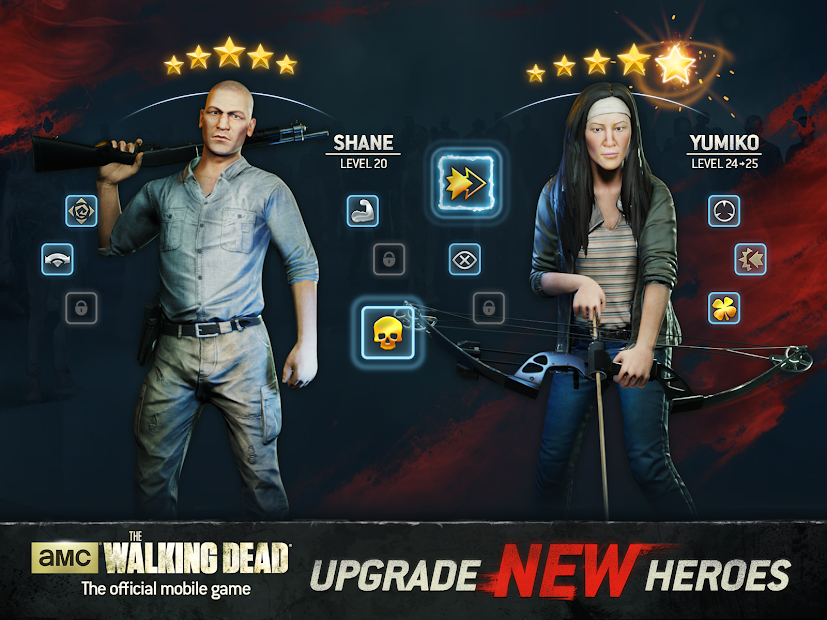 Screenshots The Walking Dead No Man's Land - Game sinh tồn zombie trên điện thoại