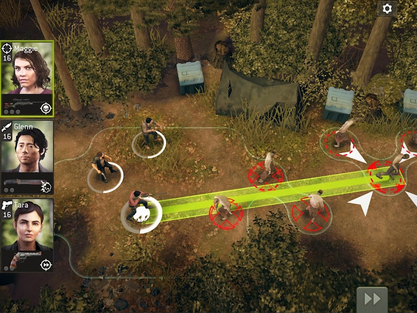 Screenshots The Walking Dead No Man's Land - Game sinh tồn zombie trên điện thoại