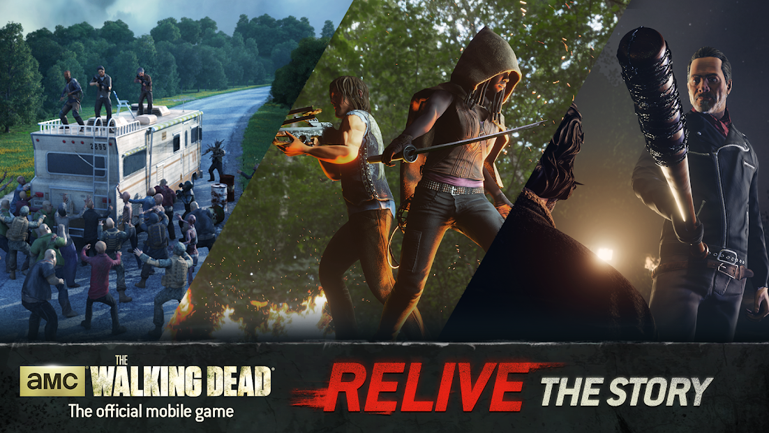 Screenshots The Walking Dead No Man's Land - Game sinh tồn zombie trên điện thoại