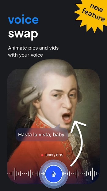 Screenshots Doublicat app - Ứng dụng hoán đổi khuôn mặt, tạo ảnh Gif hài hước