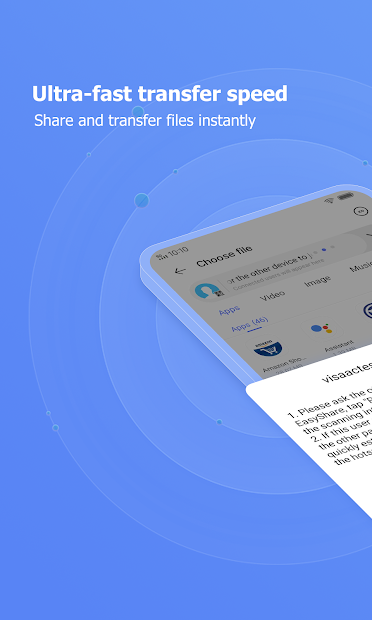 Screenshots EasyShare - Ứng dụng truyền tệp, gửi file, chuyển tập tin tốc độ cao