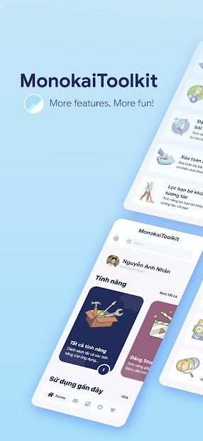 Screenshots Monokai Toolkit - Tải video, xóa bạn bè, lọc bình luận trên Facebook