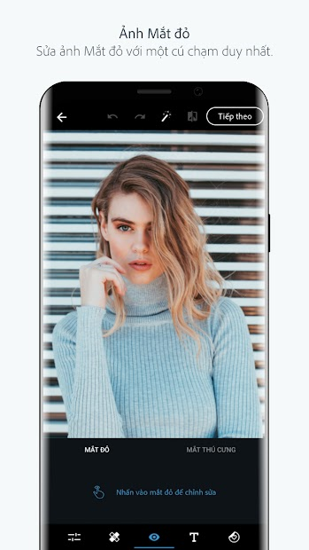 Adobe Photoshop Express: Ứng dụng chỉnh sửa ảnh, bộ lọc màu phong phú