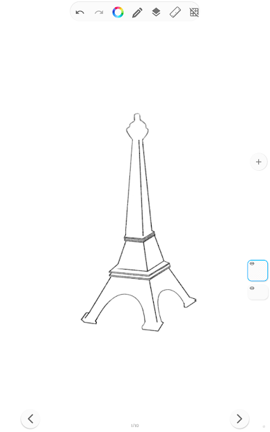 Screenshots Học vẽ 3D - Ứng dụng hướng dẫn vẽ hình 3D chi tiết từng bước