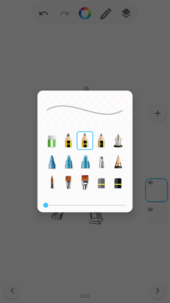 Screenshots Học vẽ 3D - Ứng dụng hướng dẫn vẽ hình 3D chi tiết từng bước