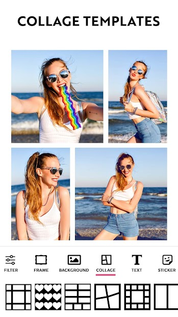 Screenshots Photo editor & photo collage: App ghép ảnh, chỉnh sửa ảnh đẹp