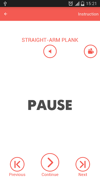 Screenshots Abs workout 7 minutes - App tập Gym, bài tập cơ bụng (Abs) tại nhà