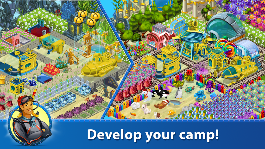 Screenshots Treasure Diving - Truy tìm kho báu: Game phiêu lưu dưới đáy biển