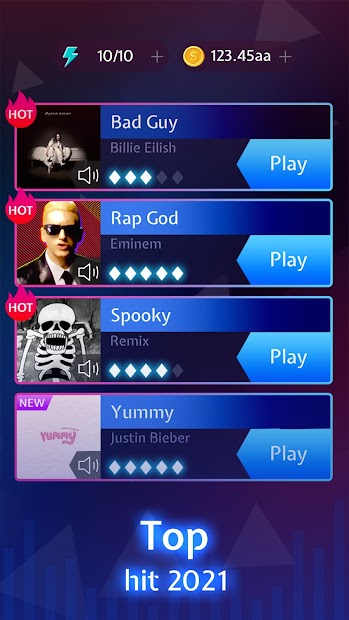 Screenshots Beat Blade Dash Dance - Con đường EDM | Game chơi nhạc trên điện thoại