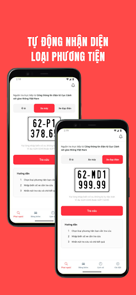 Screenshots Biển số xe - Ứng dụng tra cứu biển số xe máy, ô tô toàn quốc