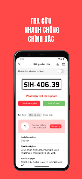 Screenshots Biển số xe - Ứng dụng tra cứu biển số xe máy, ô tô toàn quốc