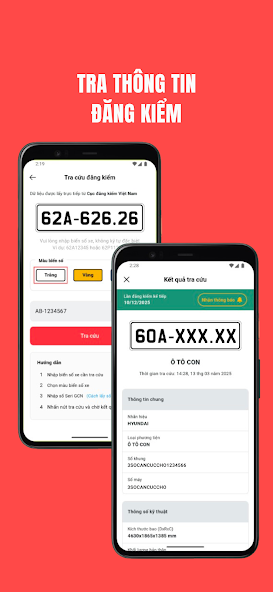 Screenshots Biển số xe - Ứng dụng tra cứu biển số xe máy, ô tô toàn quốc