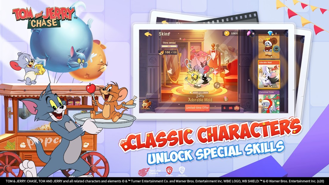 Screenshots Tom & Jerry: Chase - Game sinh tồn siêu dị trên điện thoại