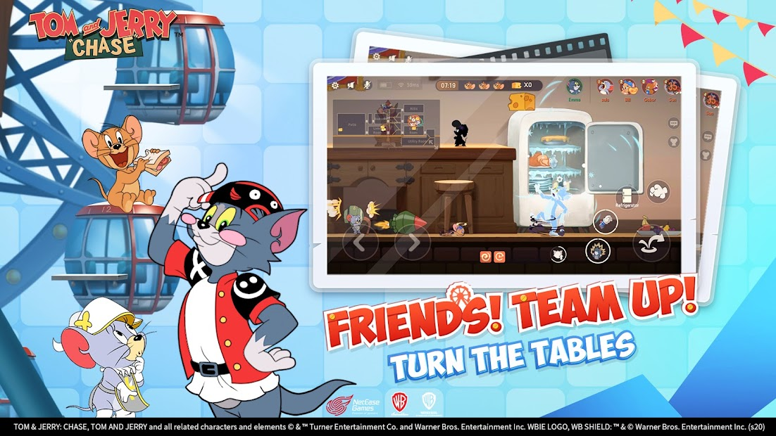 Screenshots Tom & Jerry: Chase - Game sinh tồn siêu dị trên điện thoại