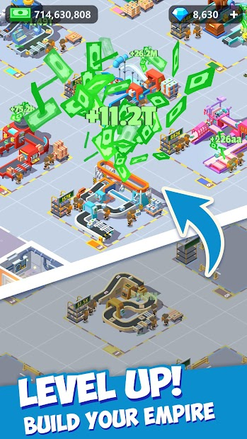 Screenshots Idle Courier Tycoon - Game mô phỏng quản lý công ty 3D trên điện thoại