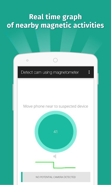 Screenshots Hidden Camera Detector: Ứng dụng phát hiện camera quay lén