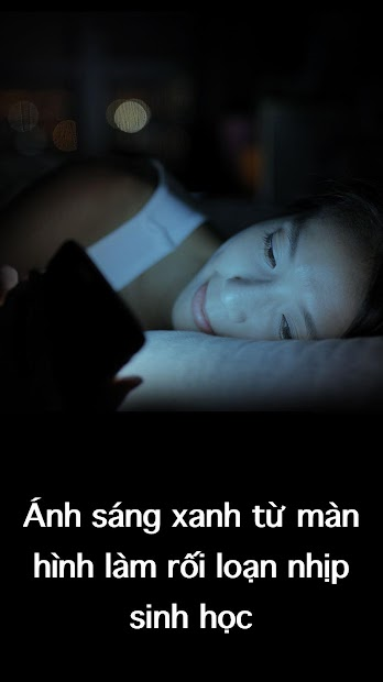Screenshots Blue Light Filter - Ứng dụng bảo vệ mắt chống tia sáng xanh