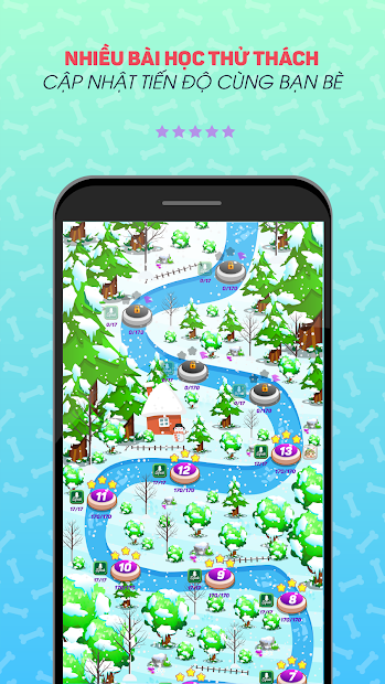 Screenshots Bucha học tiếng Anh - App học tiếng Anh giao tiếp, từ vựng, ngữ pháp