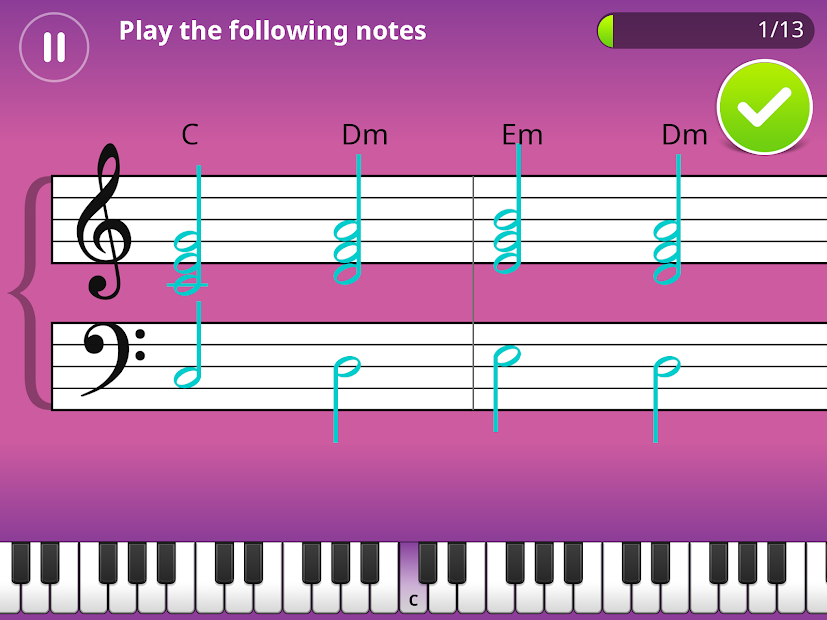 Screenshots Simply Piano by JoyTunes: Ứng dụng học đàn piano trên điện thoại