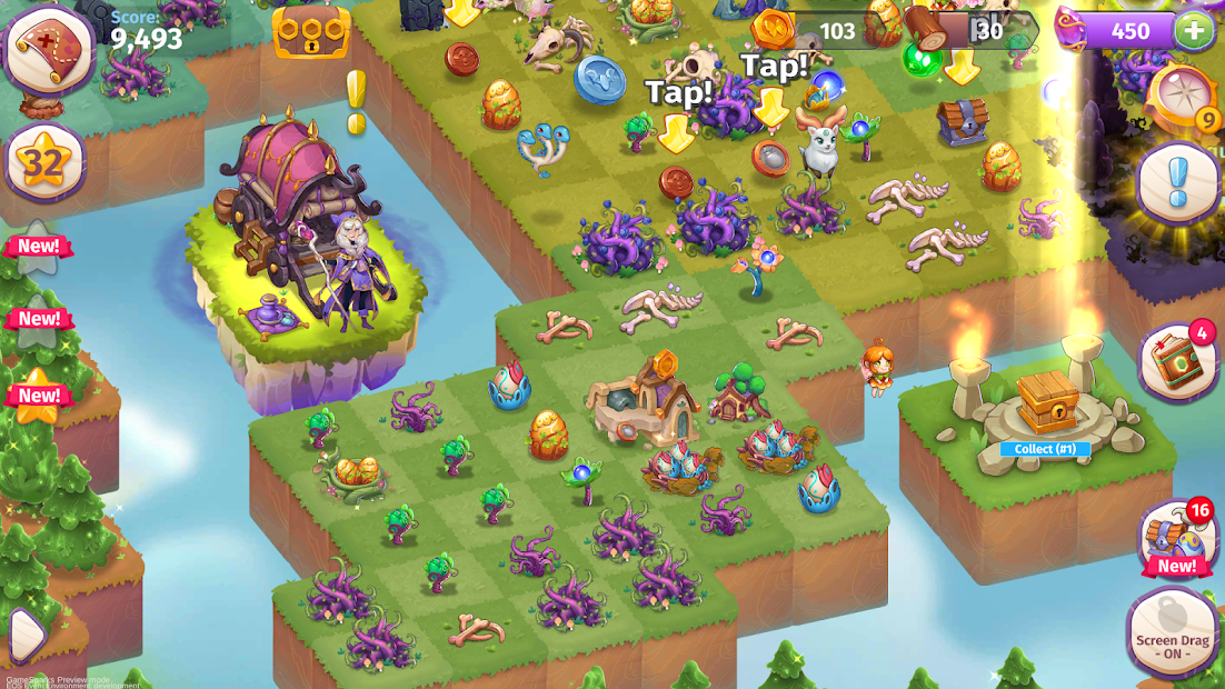 Screenshots Merge Magic! - Đảo phép thuật | Game trang trí online trên điện thoại