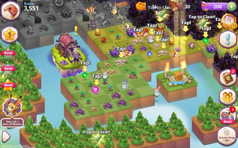 Screenshots Merge Magic! - Đảo phép thuật | Game trang trí online trên điện thoại