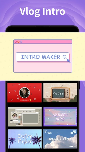 Screenshots Intro Maker for YT: Ứng dụng tạo video intro cho Youtube