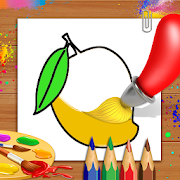 Fruits Coloring Book & Drawing Book: Ứng dụng sách vẽ màu trái cây