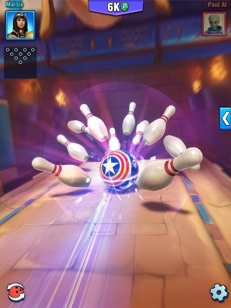 Screenshots Bowling Crew - Game thể thao bowling 3D trên điện thoại