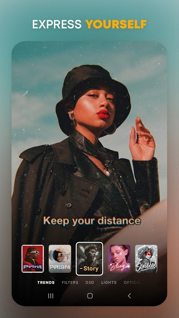 Screenshots PREQUEL: Ứng dụng chụp ảnh với các bộ lọc màu sắc, hiệu ứng độc đáo