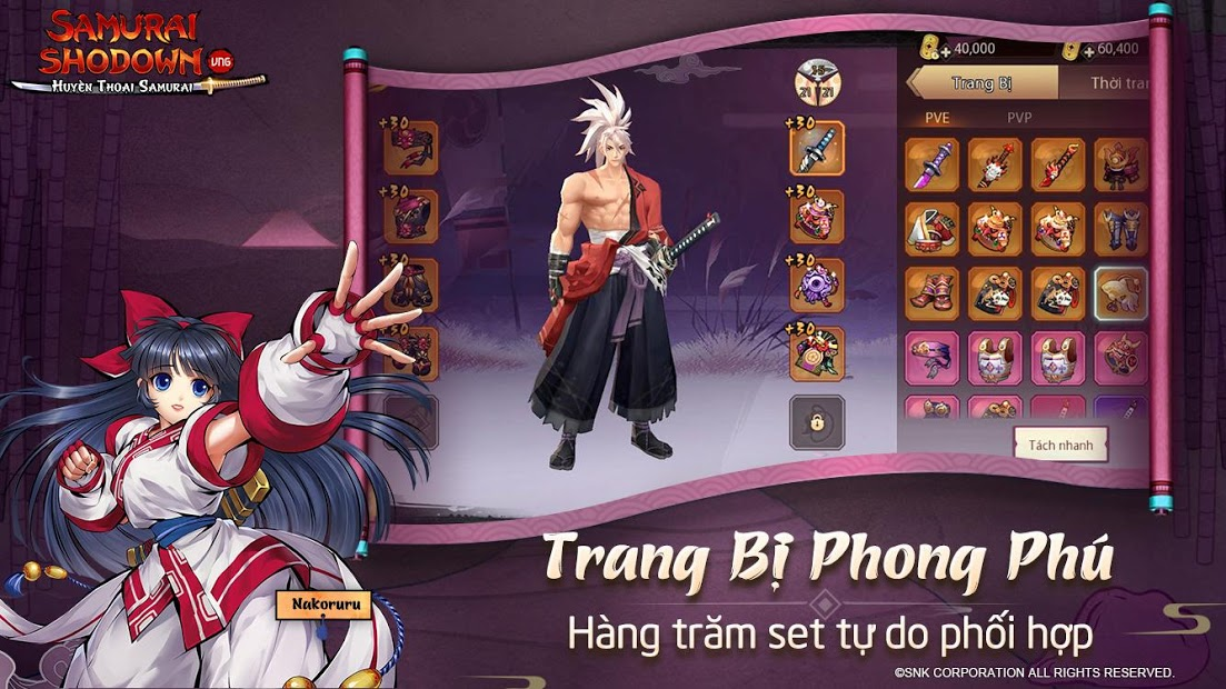 Screenshots Samurai Shodown VNG - Huyền thoại võ sĩ đạo | Game hành động nhập vai