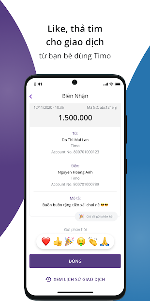 Timo Plus là một ứng dụng tài chính hàng đầu tại Việt Nam, giúp các bạn quản lý tài chính cá nhân dễ dàng hơn bao giờ hết. Hãy xem hình ảnh liên quan để hiểu thêm về những tính năng và lợi ích mà Timo Plus có thể mang lại cho bạn!