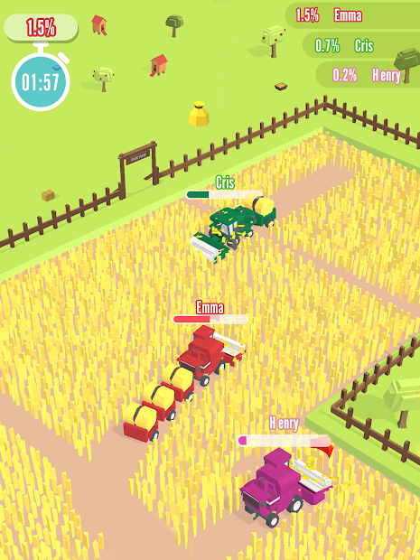 Screenshots Harvest.io - Game Arcade nông trại 3D trên điện thoại