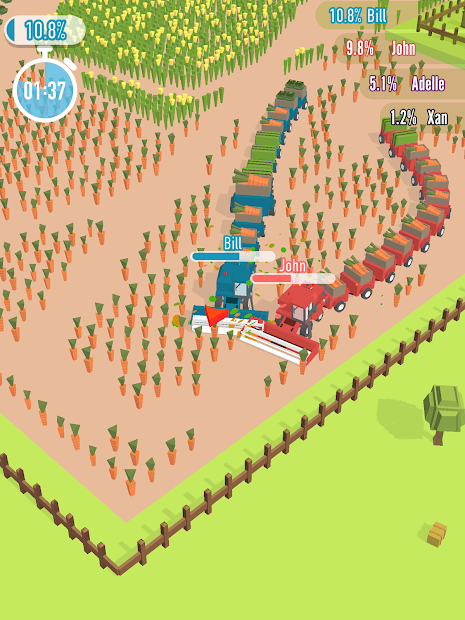 Screenshots Harvest.io - Game Arcade nông trại 3D trên điện thoại