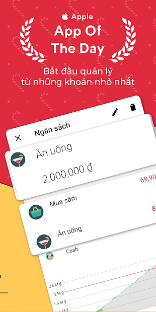 Screenshots Money Lover: Ứng dụng quản lý chi tiêu cá nhân, gia đình