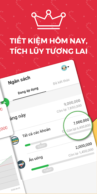 Screenshots Money Lover: Ứng dụng quản lý chi tiêu cá nhân, gia đình