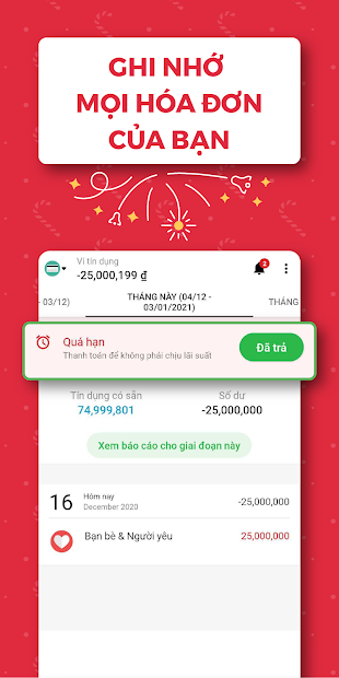 Screenshots Money Lover: Ứng dụng quản lý chi tiêu cá nhân, gia đình