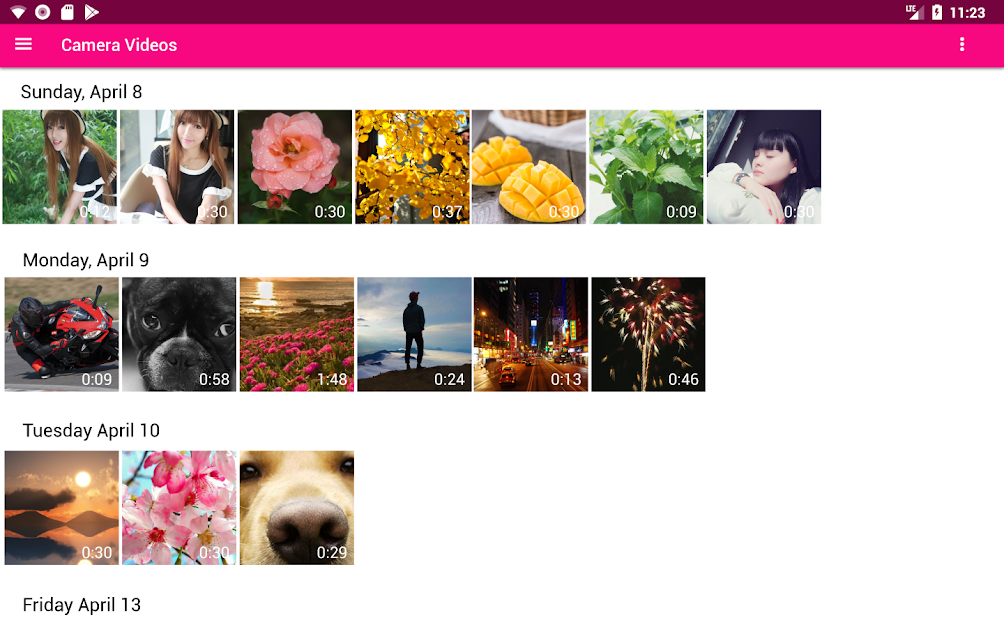 Screenshots Video Wallpaper - Ứng dụng cài hình nền video có tiếng, hình nền động