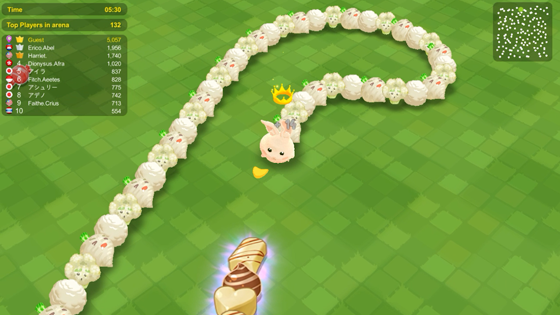 Screenshots Sweet Crossing: Snake.io - Game rắn săn mồi 3D trên điện thoại