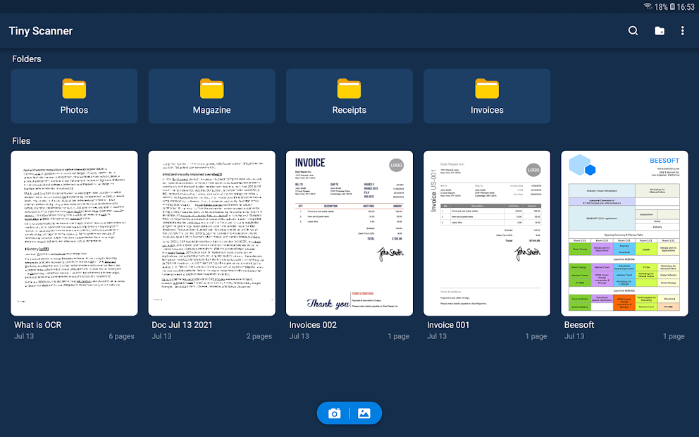 Screenshots Tiny Scanner - PDF Scanner App Appxy: Ứng dụng Scan, chia sẻ file PDF
