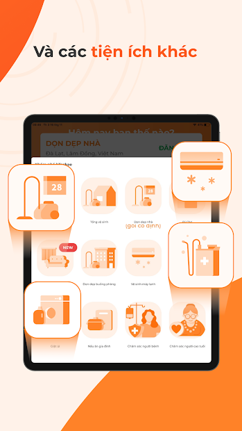 Screenshots bTaskee - Ứng dụng giúp việc nhà thời công nghệ