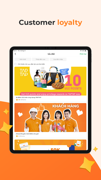 Screenshots bTaskee - Ứng dụng giúp việc nhà thời công nghệ