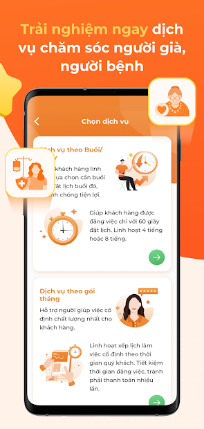 Screenshots bTaskee - Ứng dụng giúp việc nhà thời công nghệ